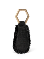 The Raffia Purse Hat Holder