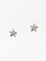 Tiny CZ Starfish Studs
