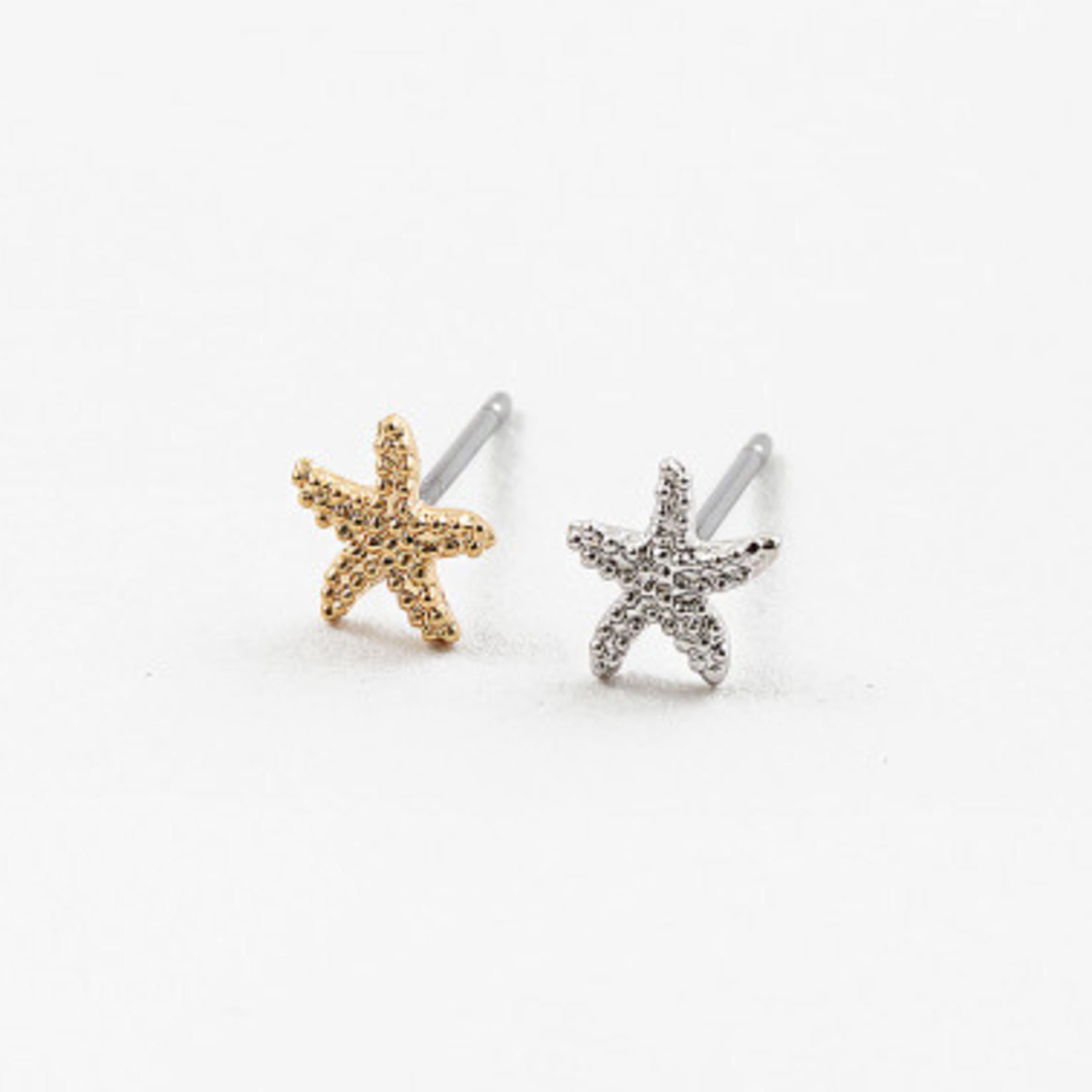 Tiny CZ Starfish Studs