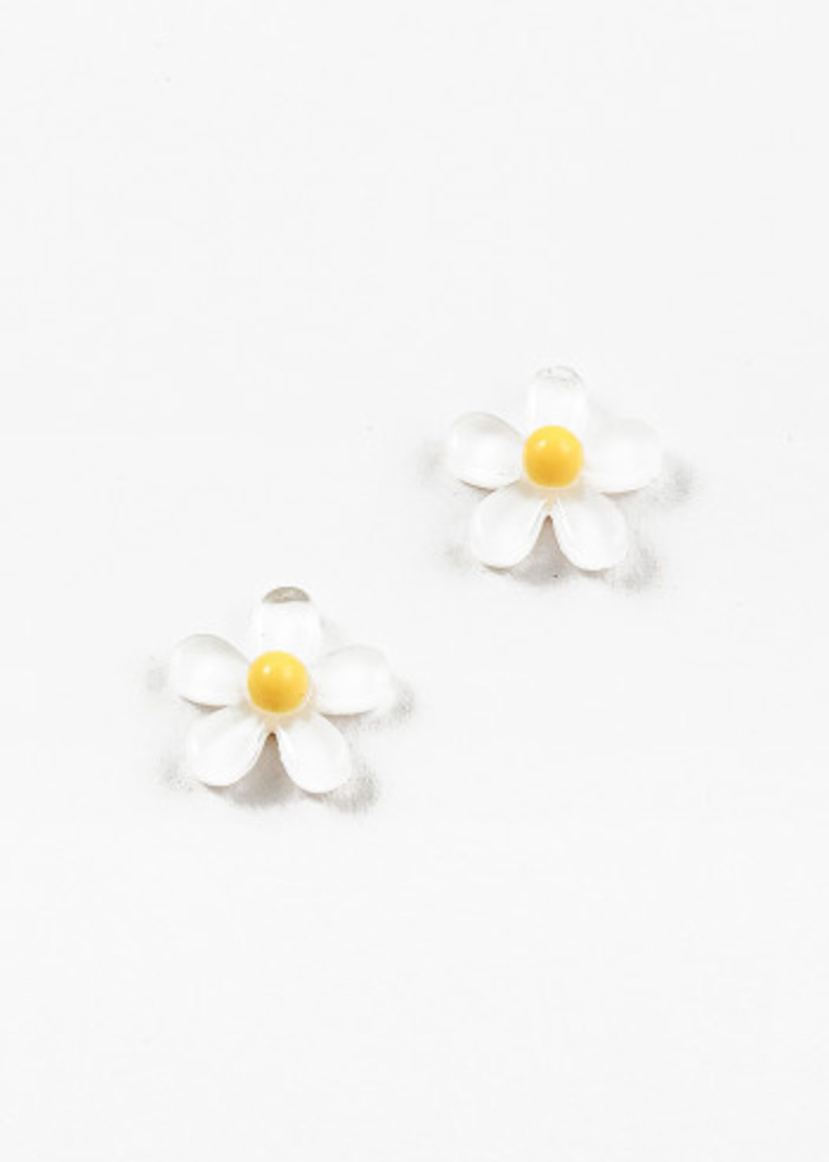 Clear White 3D Acrylic Flower Posts