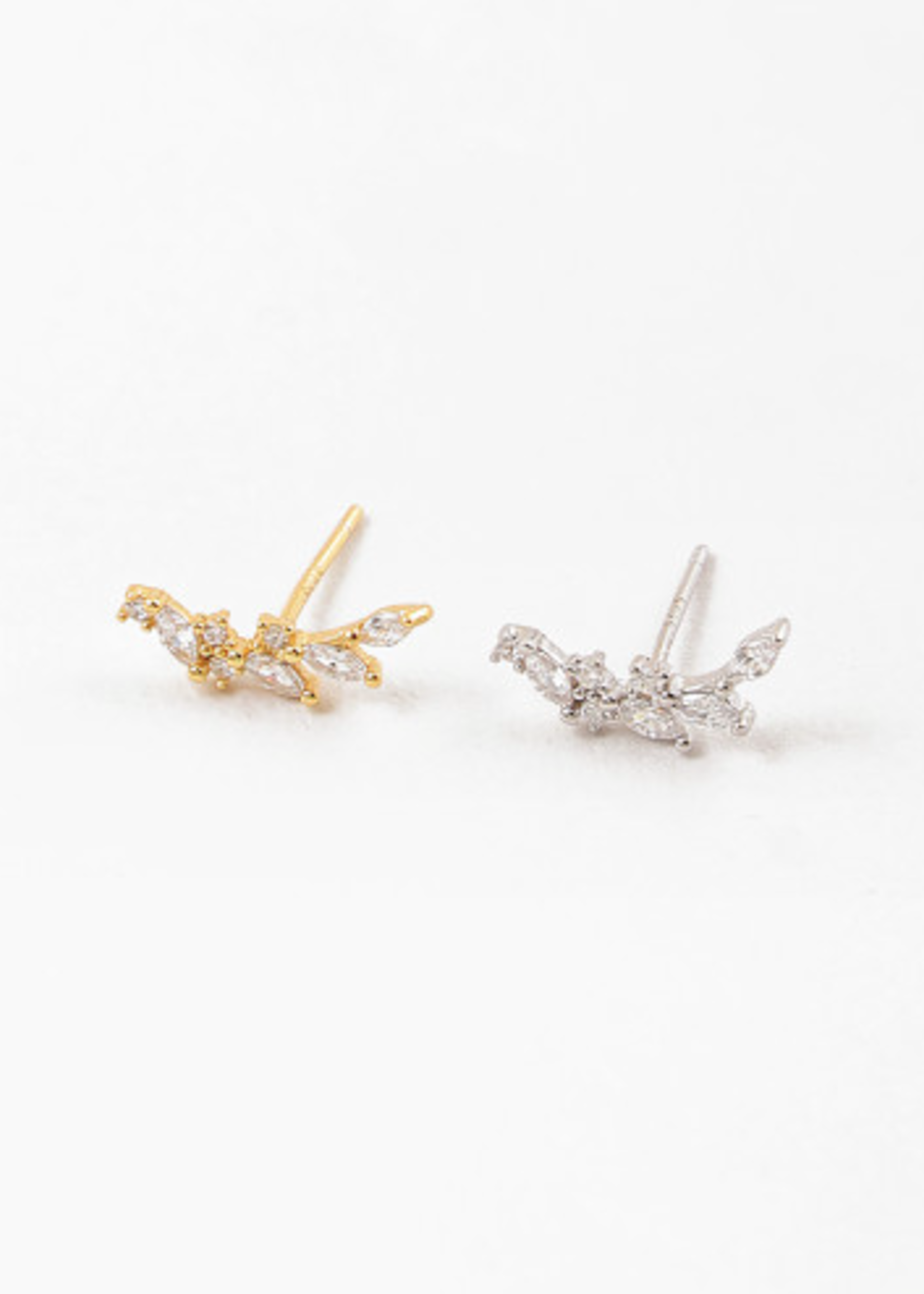 Scattered CZ Stud