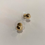 Medium Gold Ball Studs