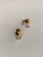 Medium Gold Ball Studs