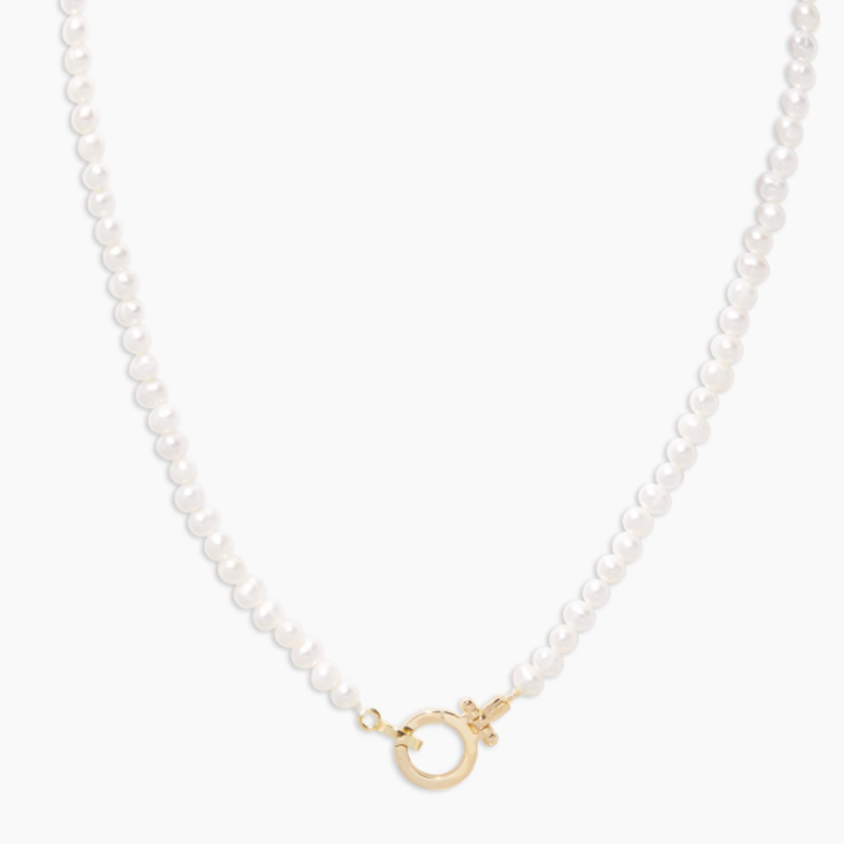 Parker Pearl Bead Necklace