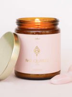 Amber Crystal Candle