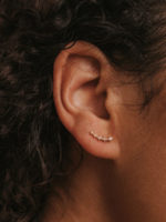 Crawler Stud Earrings