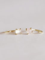 Gemstone Huggies
