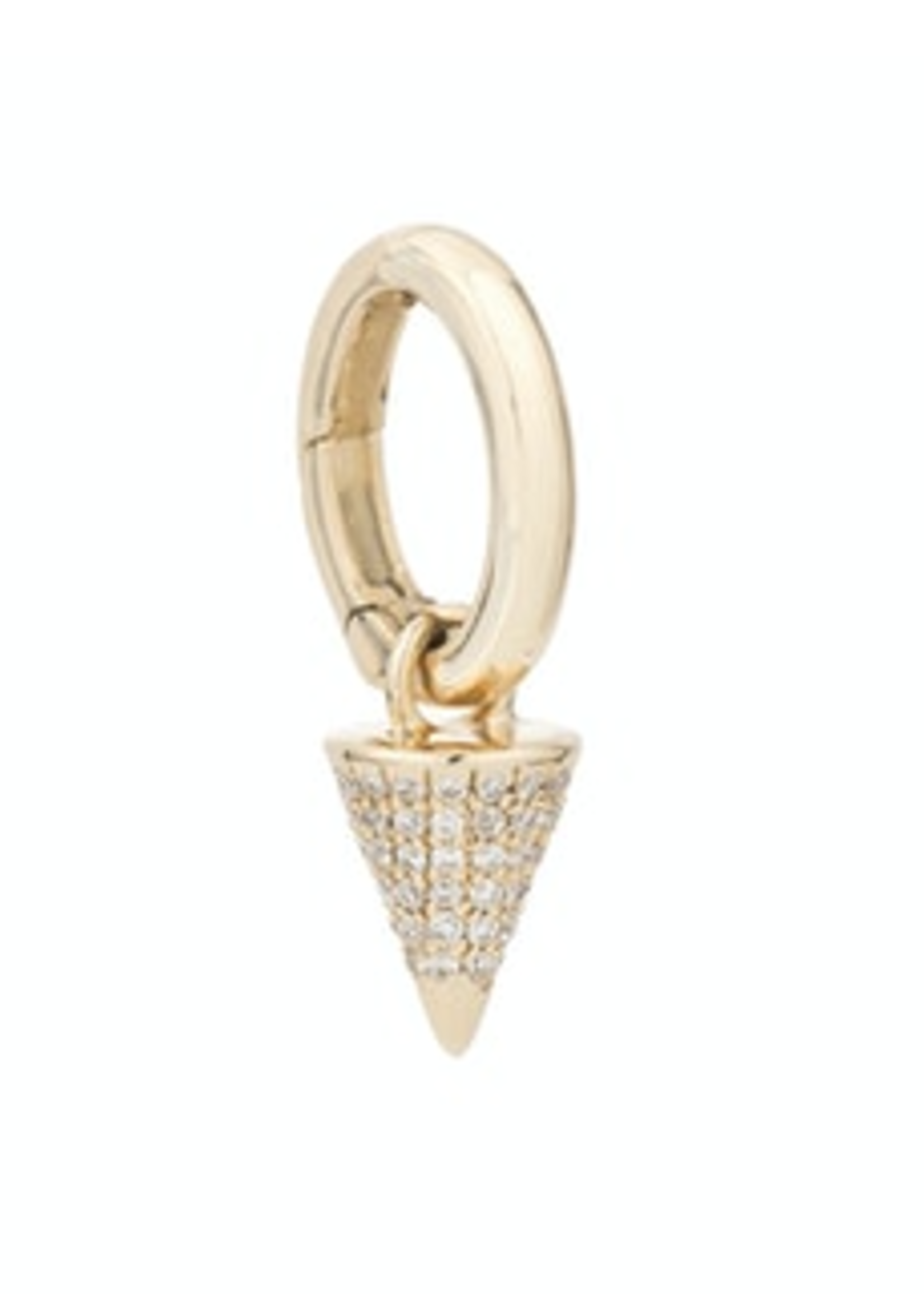 Large Pave Spike Hinged Charm Y14