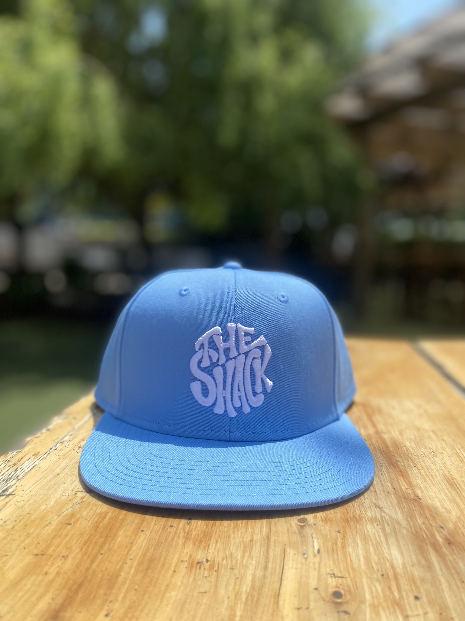 Shack Embroidered High Crown Structured Hat The Beach Nut