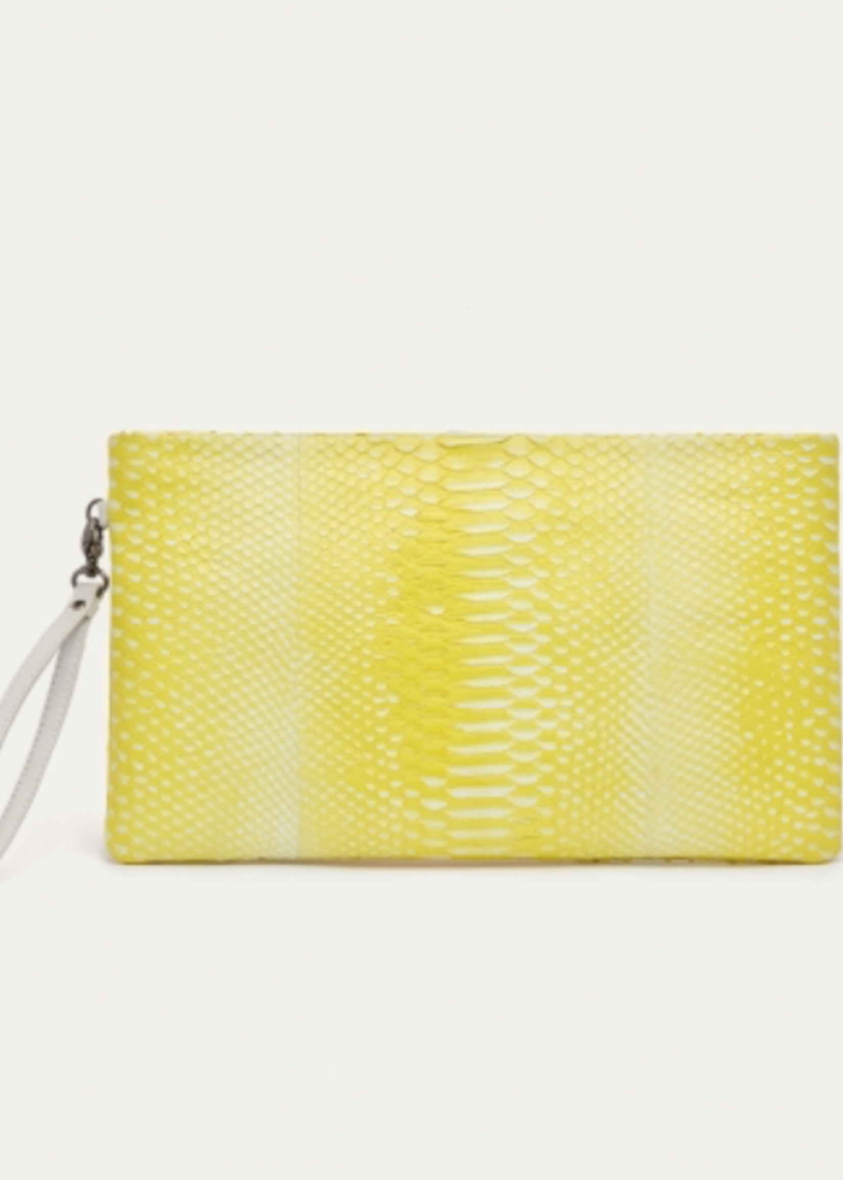 Lou Python Clutch