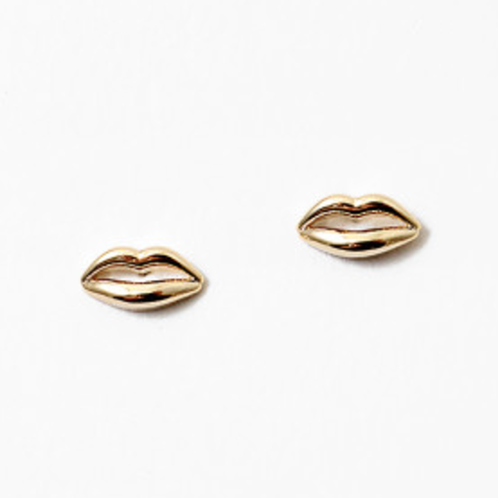 Gold Lip Studs