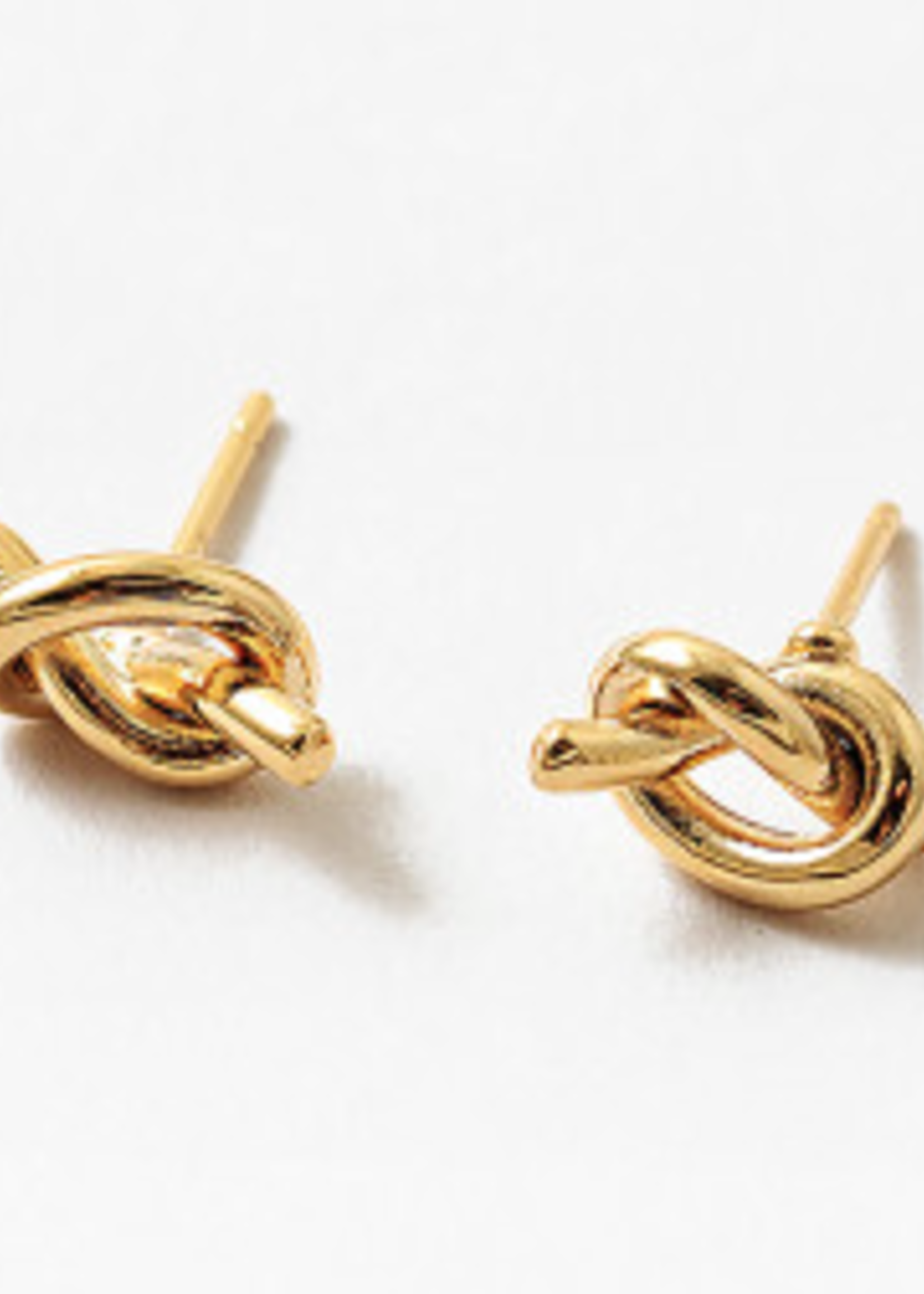 Brass Knot Studs