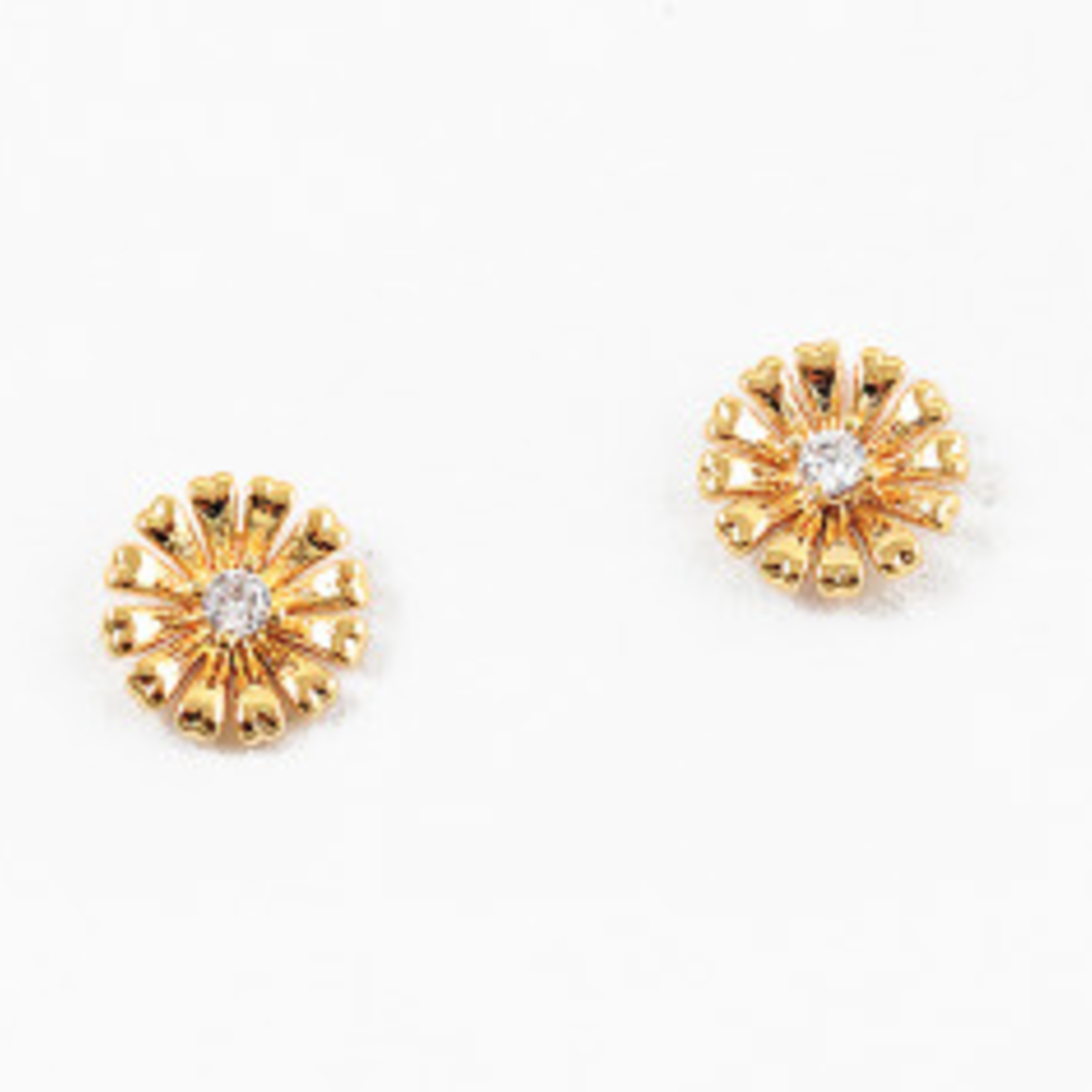 Staggered CZ Shape Studs