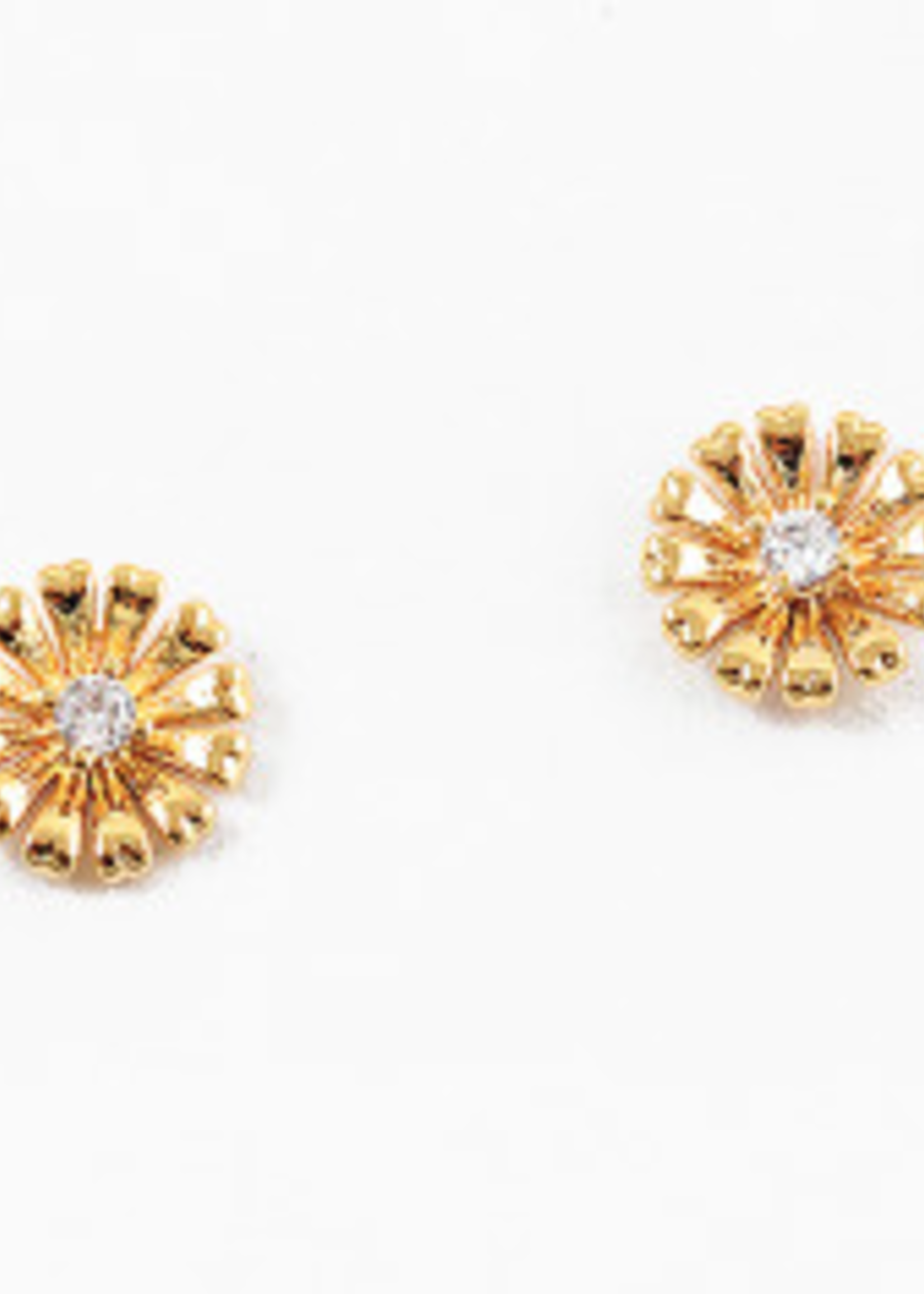 Staggered CZ Shape Studs