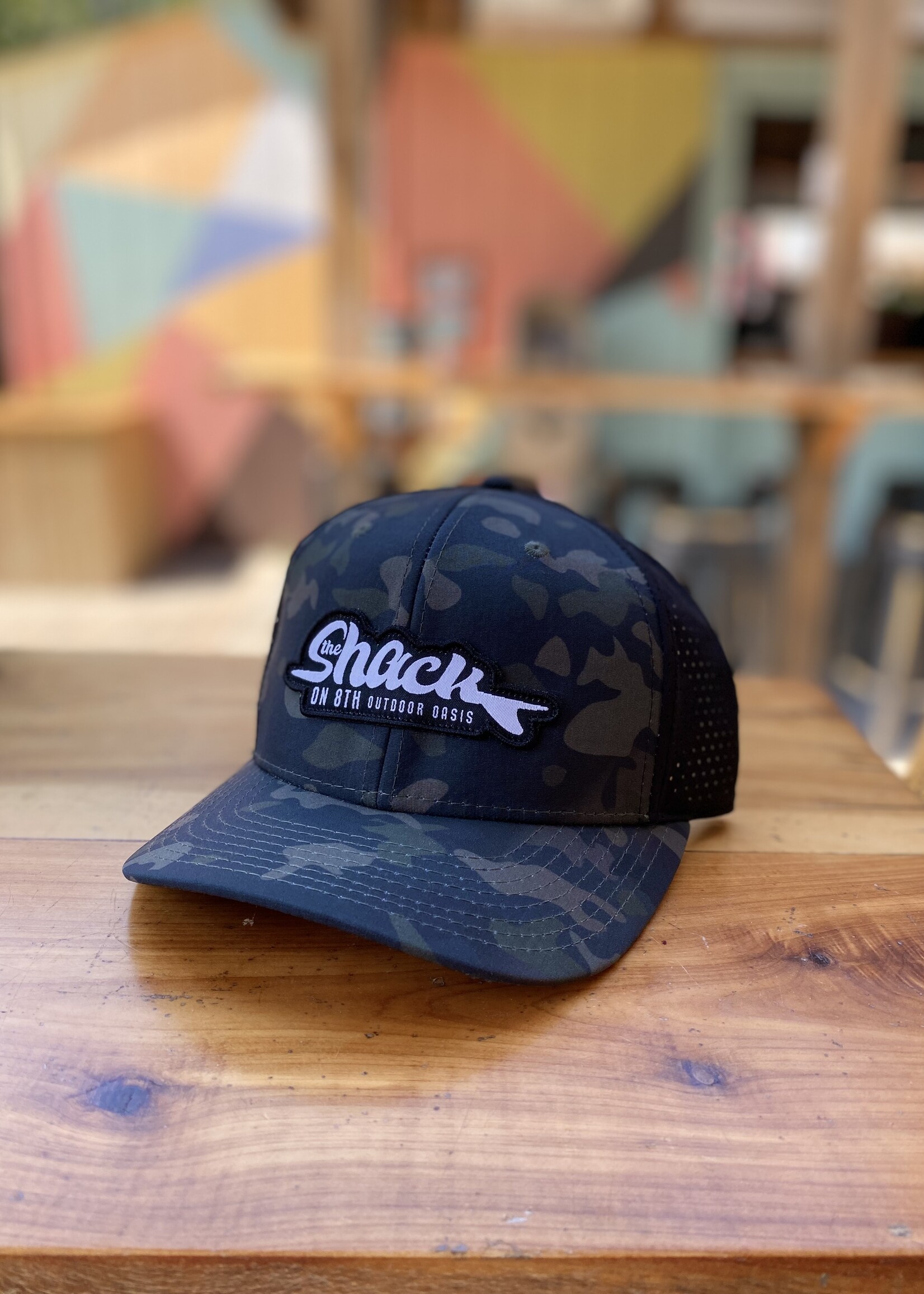 Shack Camo Perforated Back Hat