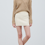 Cozy Knit Mini Skirt