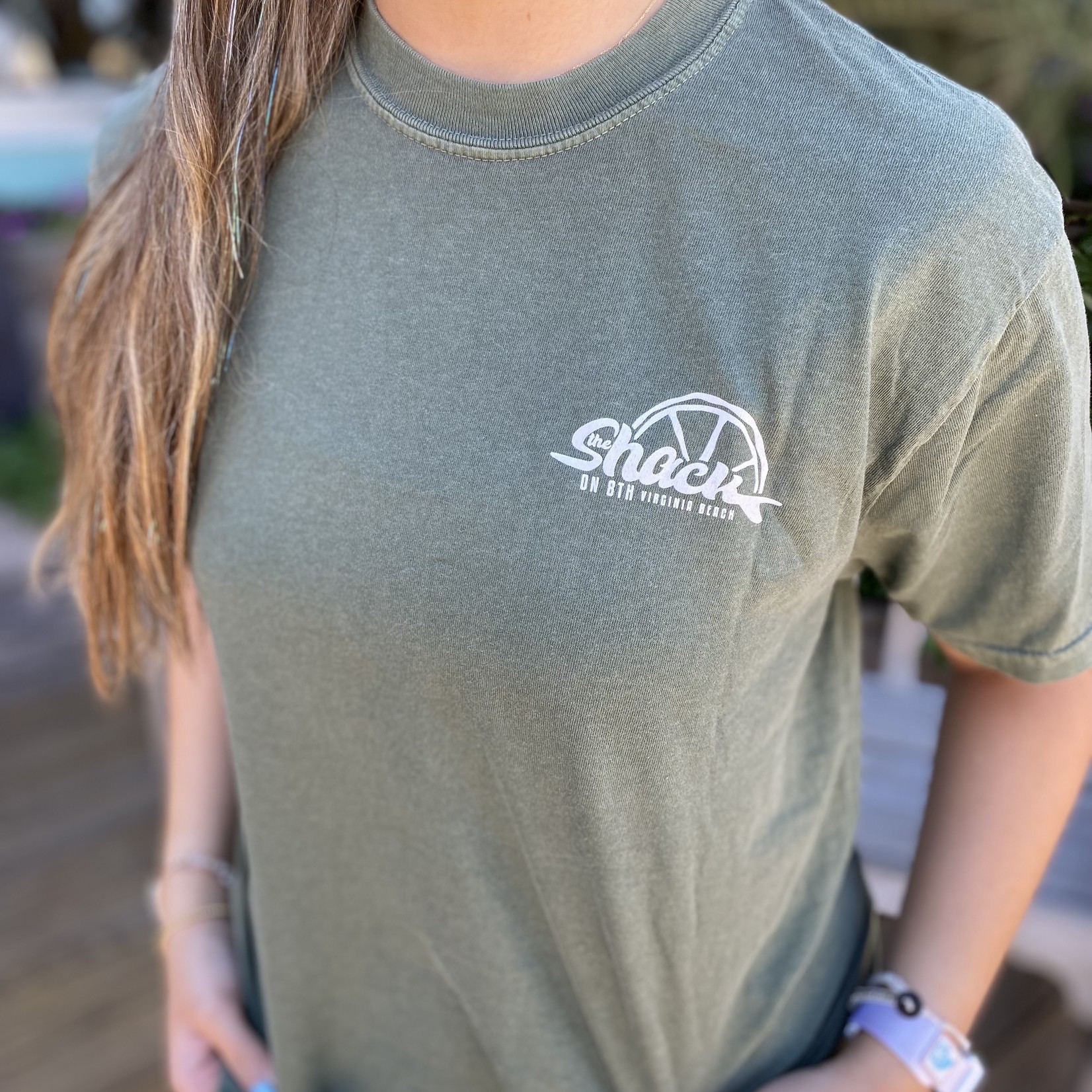 Shack Comfort Colors Logo Tee