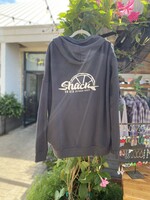 Shack Logo Bella Unisex Drop Shoulder Fleece Hoodie