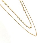 2 Layer Dainty Chain Necklace