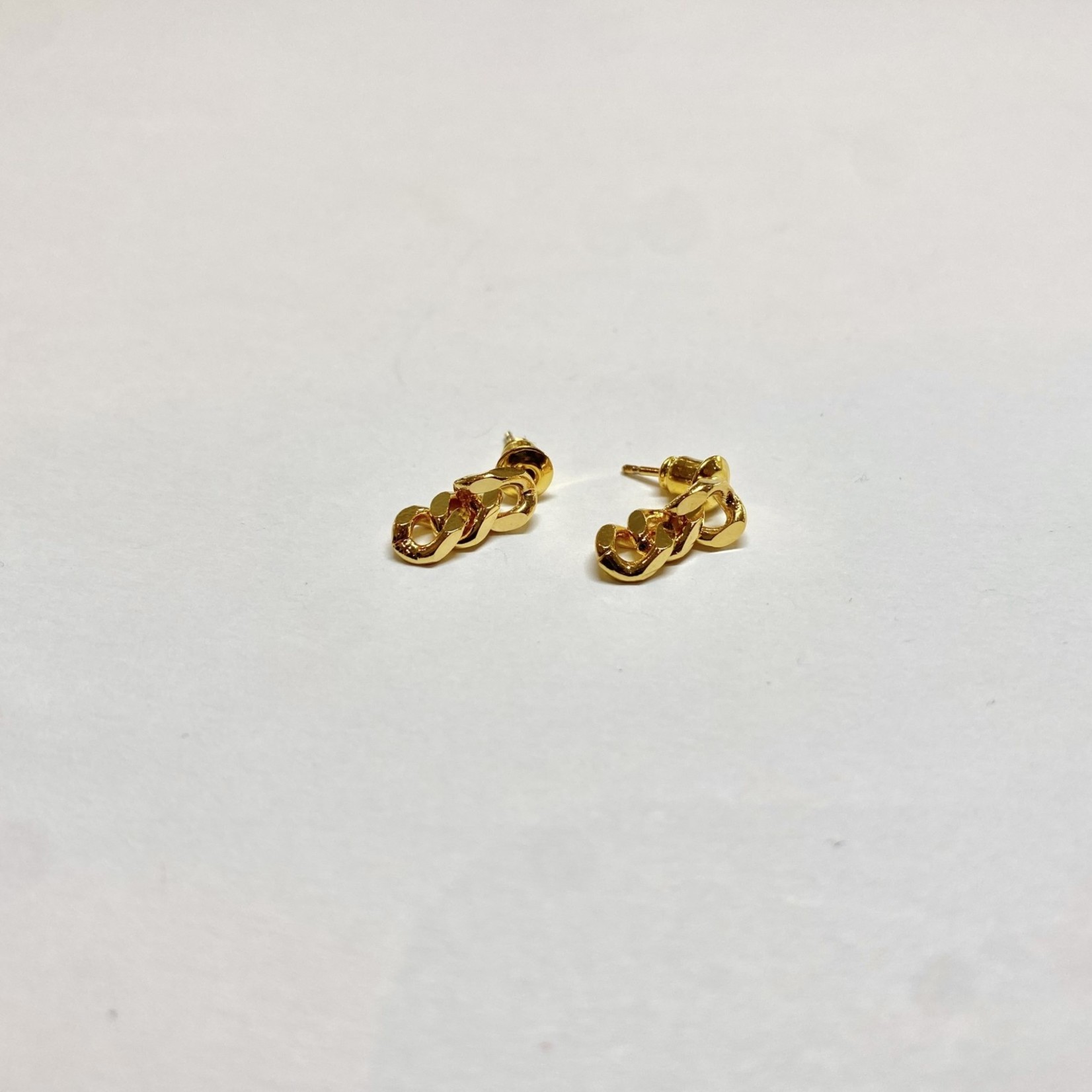Gold Dipped Chain Studs