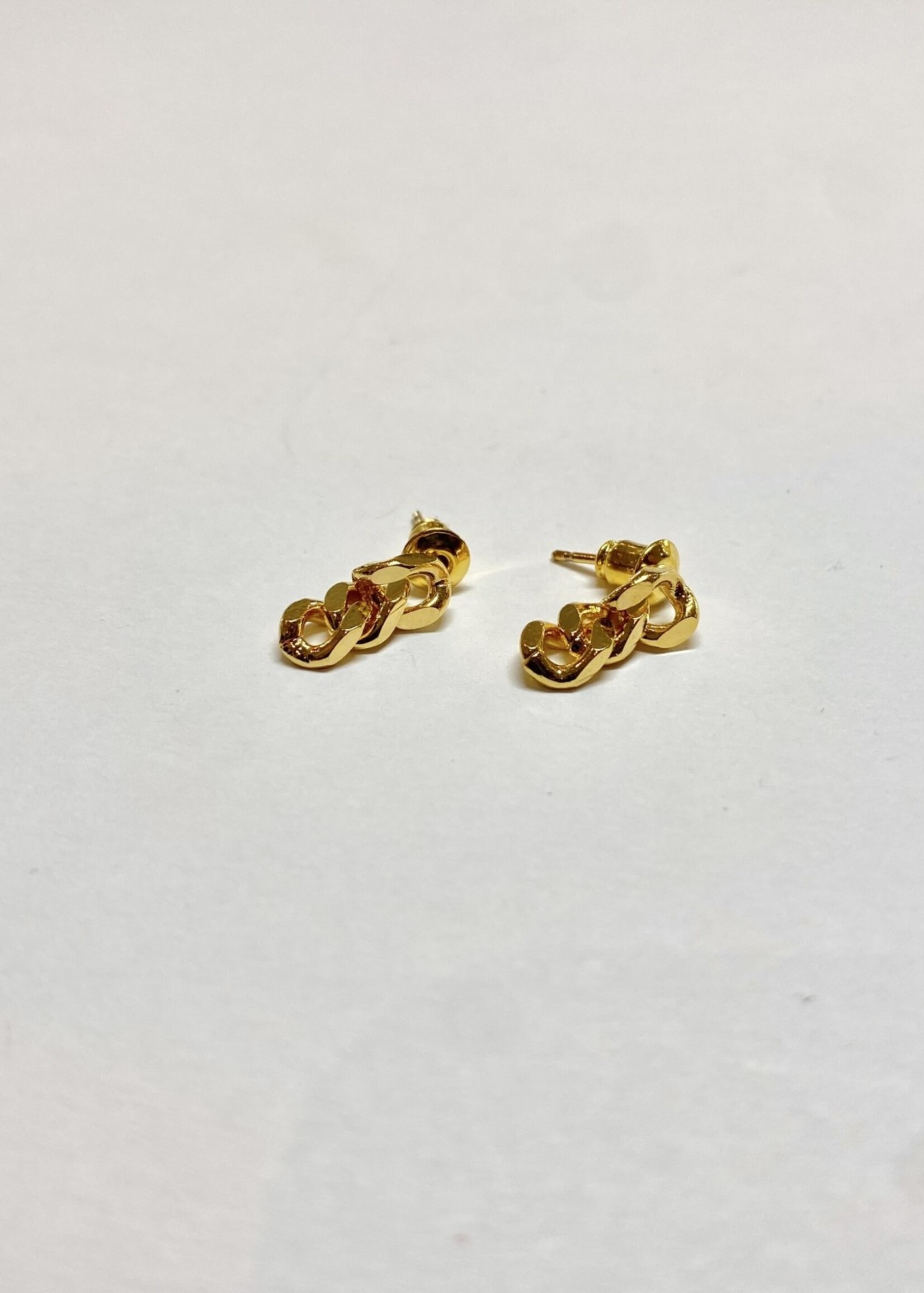 Gold Dipped Chain Studs
