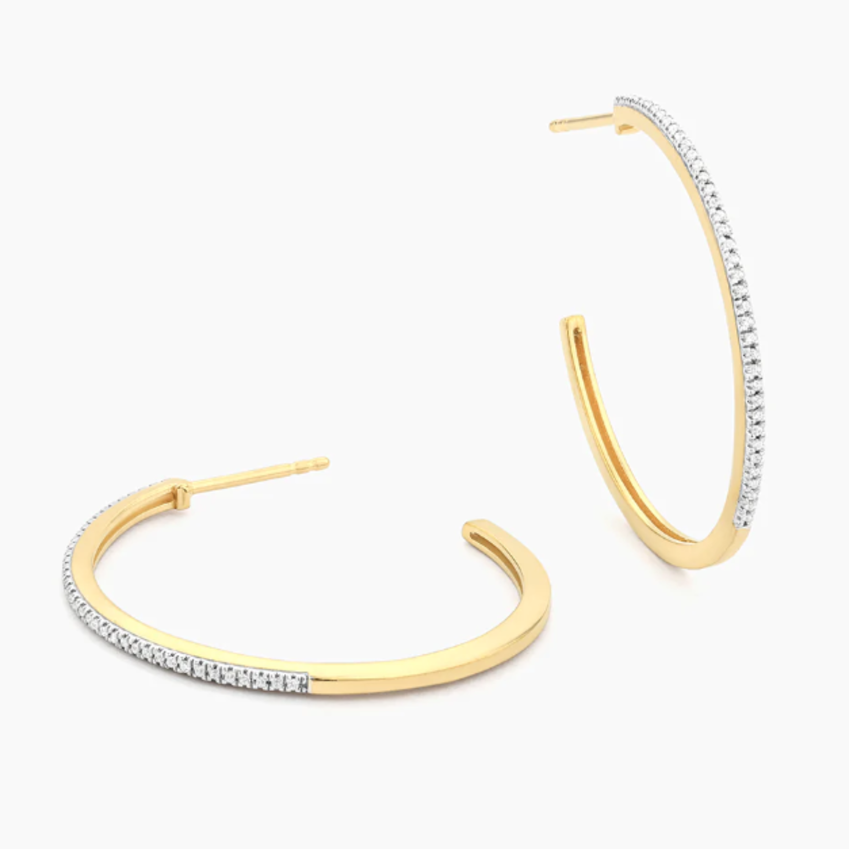 It's a Hoop Thing 14k GP Hoops