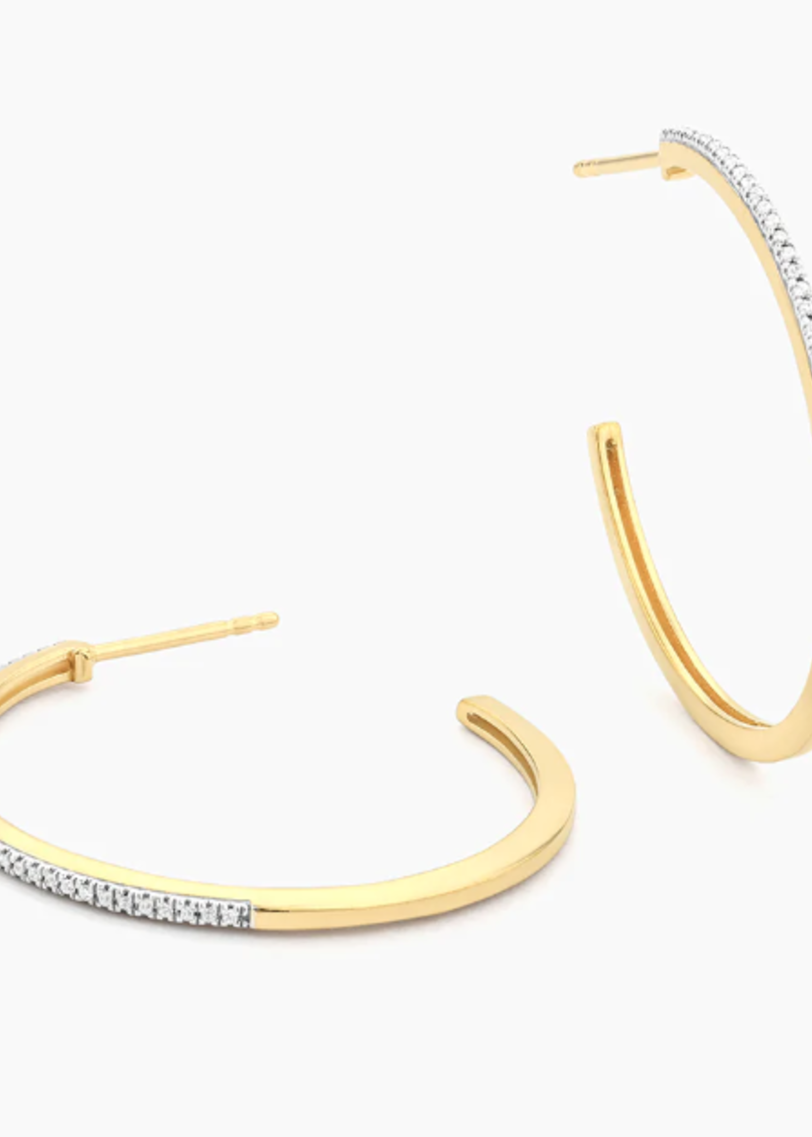 It's a Hoop Thing 14k GP Hoops