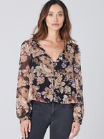Floral Button Up Blouse