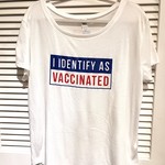 Vaccinated Backstage Cropped Tee