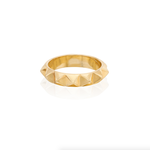 Small Stud Band Ring 18K GP