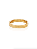 Small Light Hammered Stacking Ring