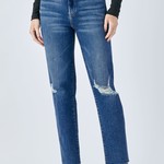 Classic Distressed Straight Leg Jean