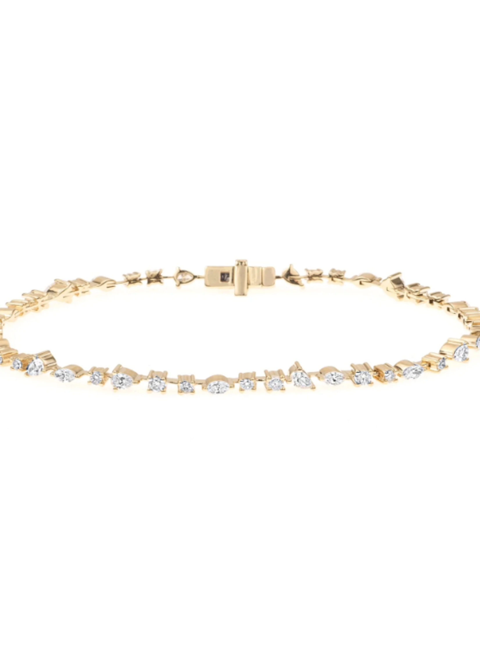 Premier Amigos Mixed Diamond Tennis Bracelet