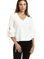 Jade Bow Detail Blouse