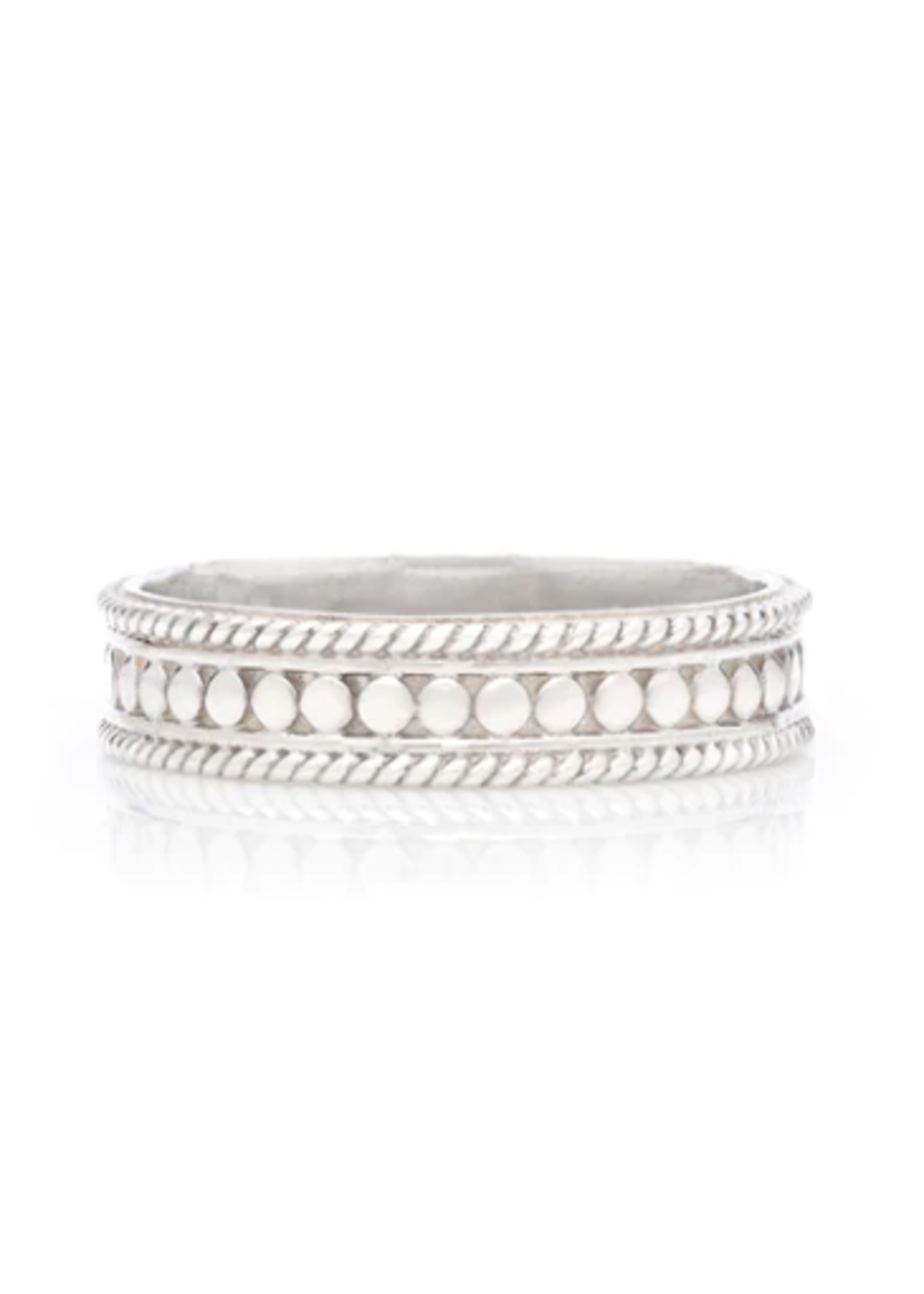 “Authenticity”  SS  Dotted Stack Ring