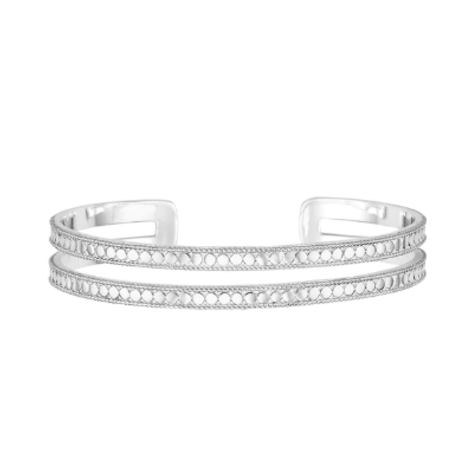 Double Bar Cuff - Silver