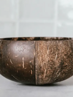 Half Cut Boho Coconut Bowl