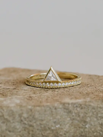 Stacked Triangle Ring