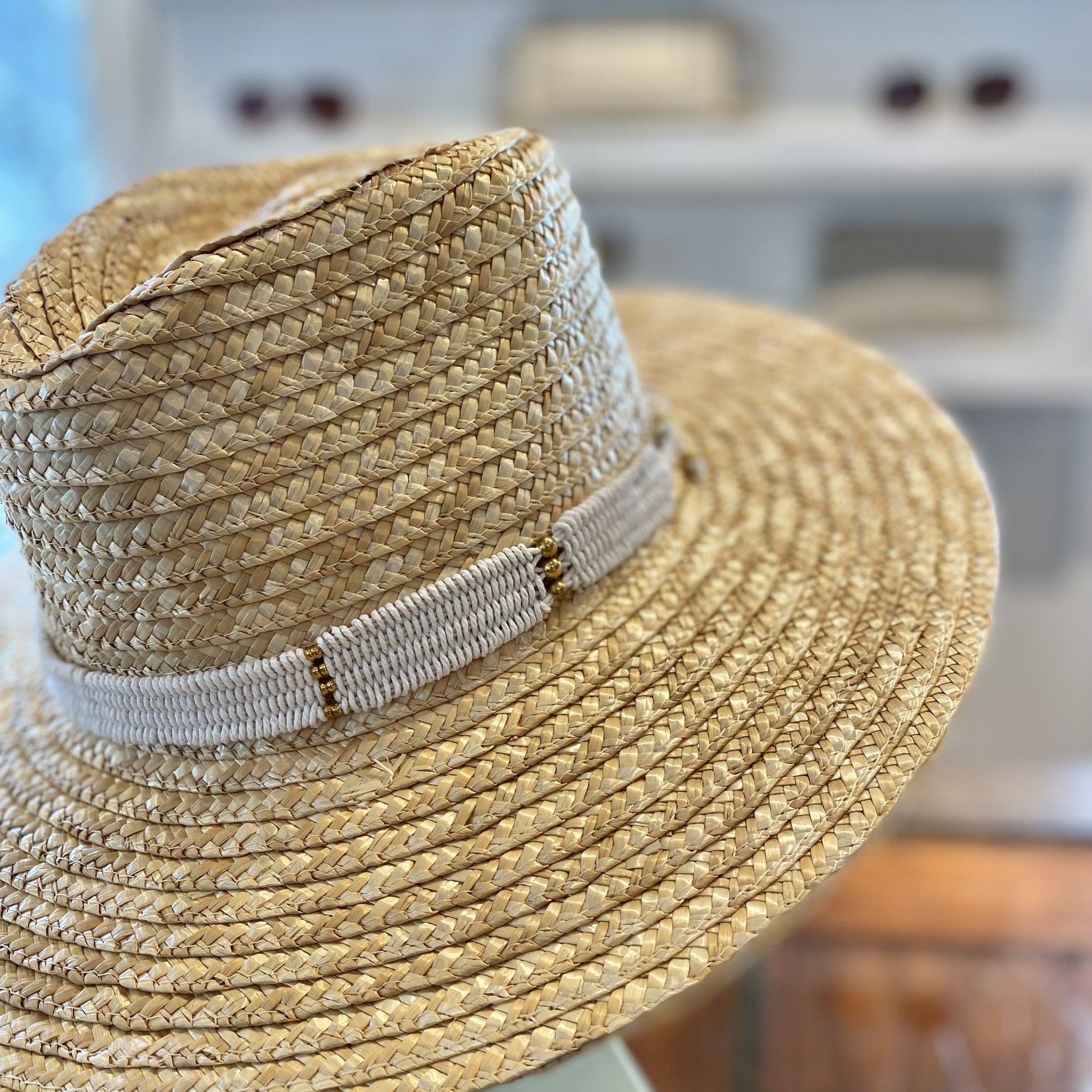 Alessia Hat - Natural/White