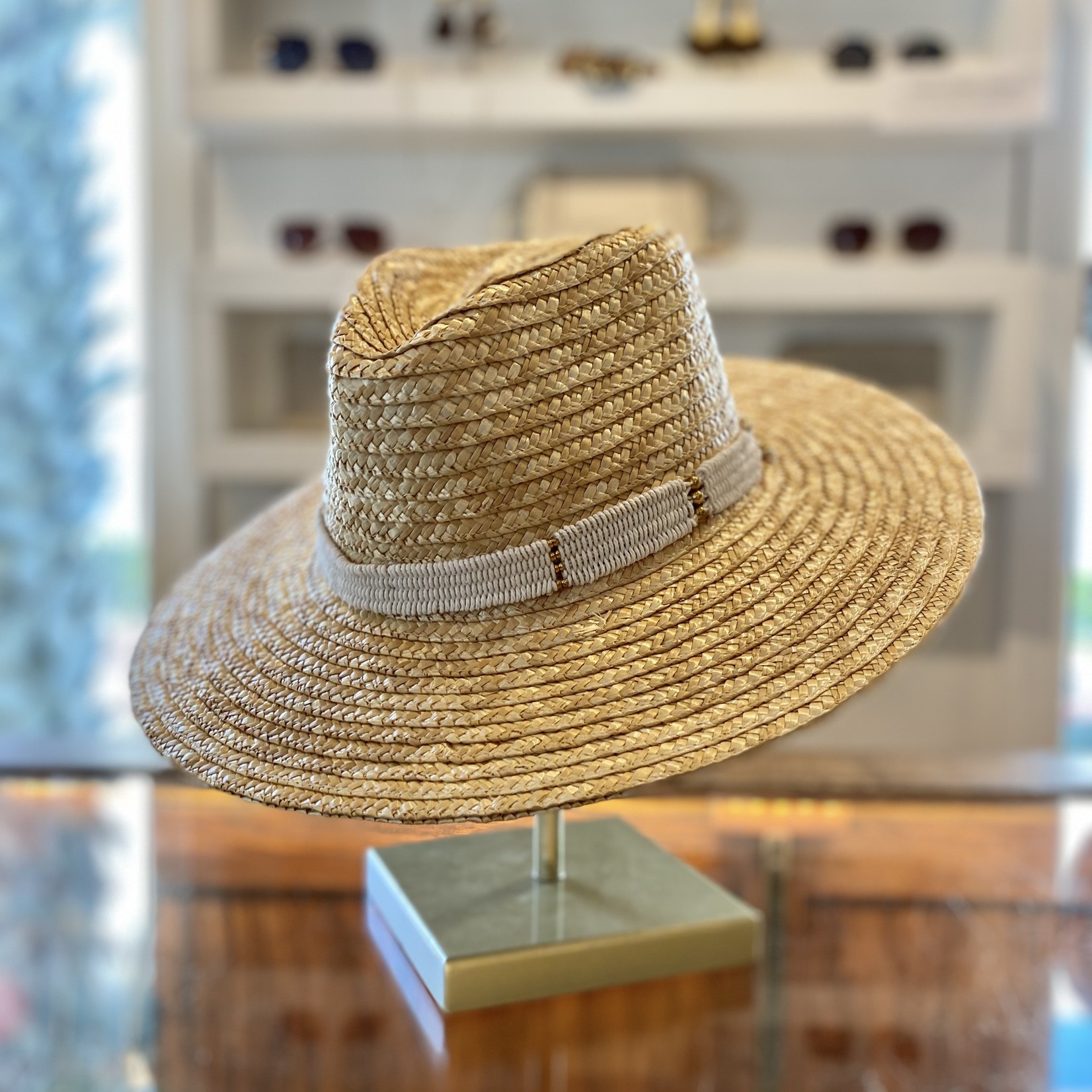 Alessia Hat - Natural/White