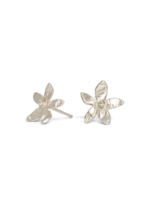 Sterling Silver Everlee Earrings - Small. Small Flower Studs