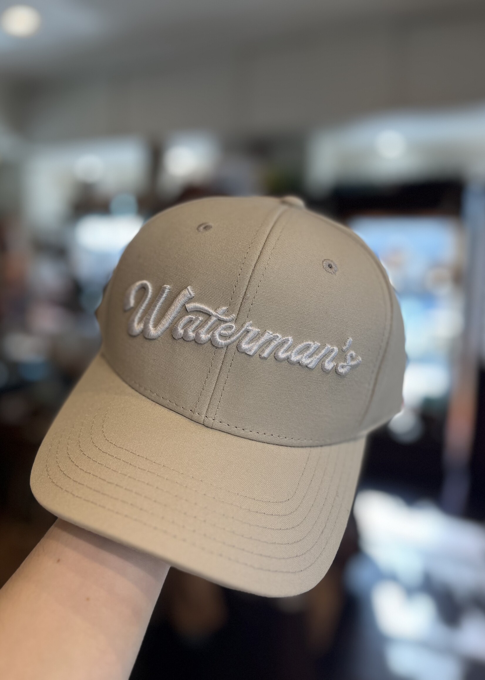 Waterman's Cursive Embroidered Hat