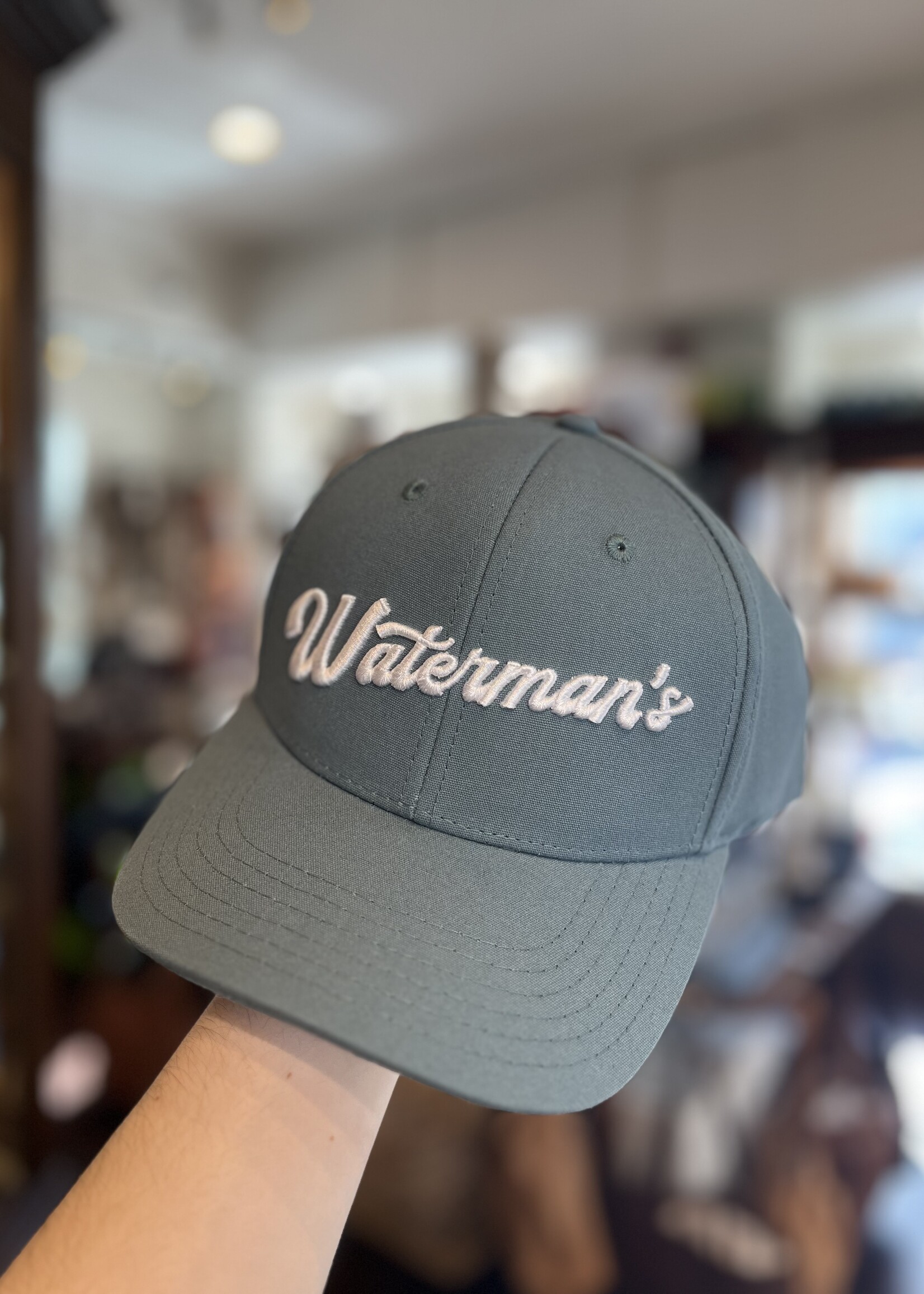 Waterman's Cursive Embroidered Hat
