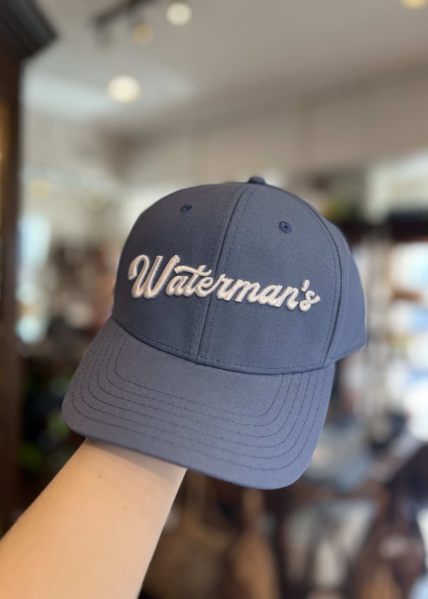 Waterman's Cursive Embroidered Hat