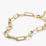 Carrie Chain Necklace - 18k GP Brass
