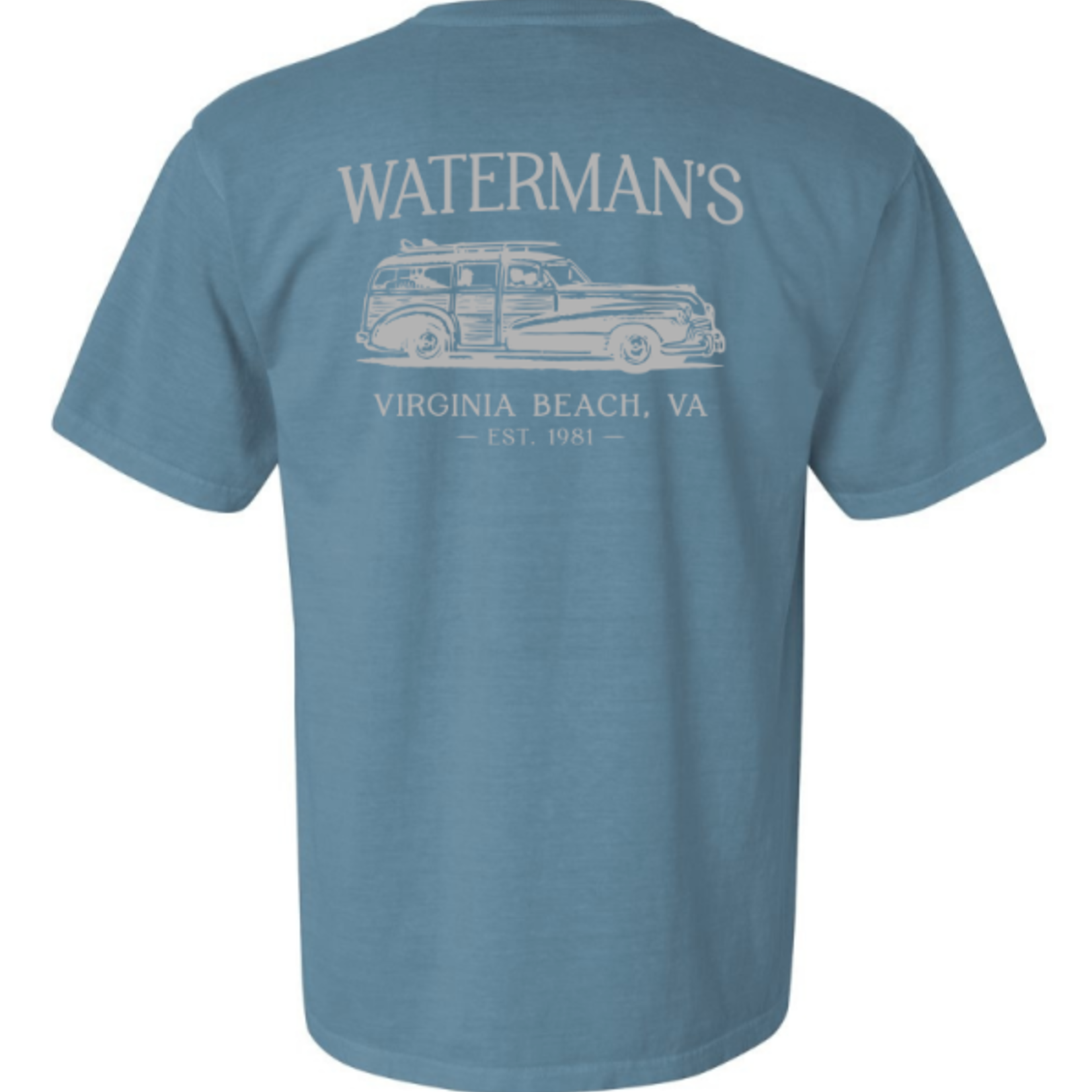 Waterman's Woody Comfort Colors Tee