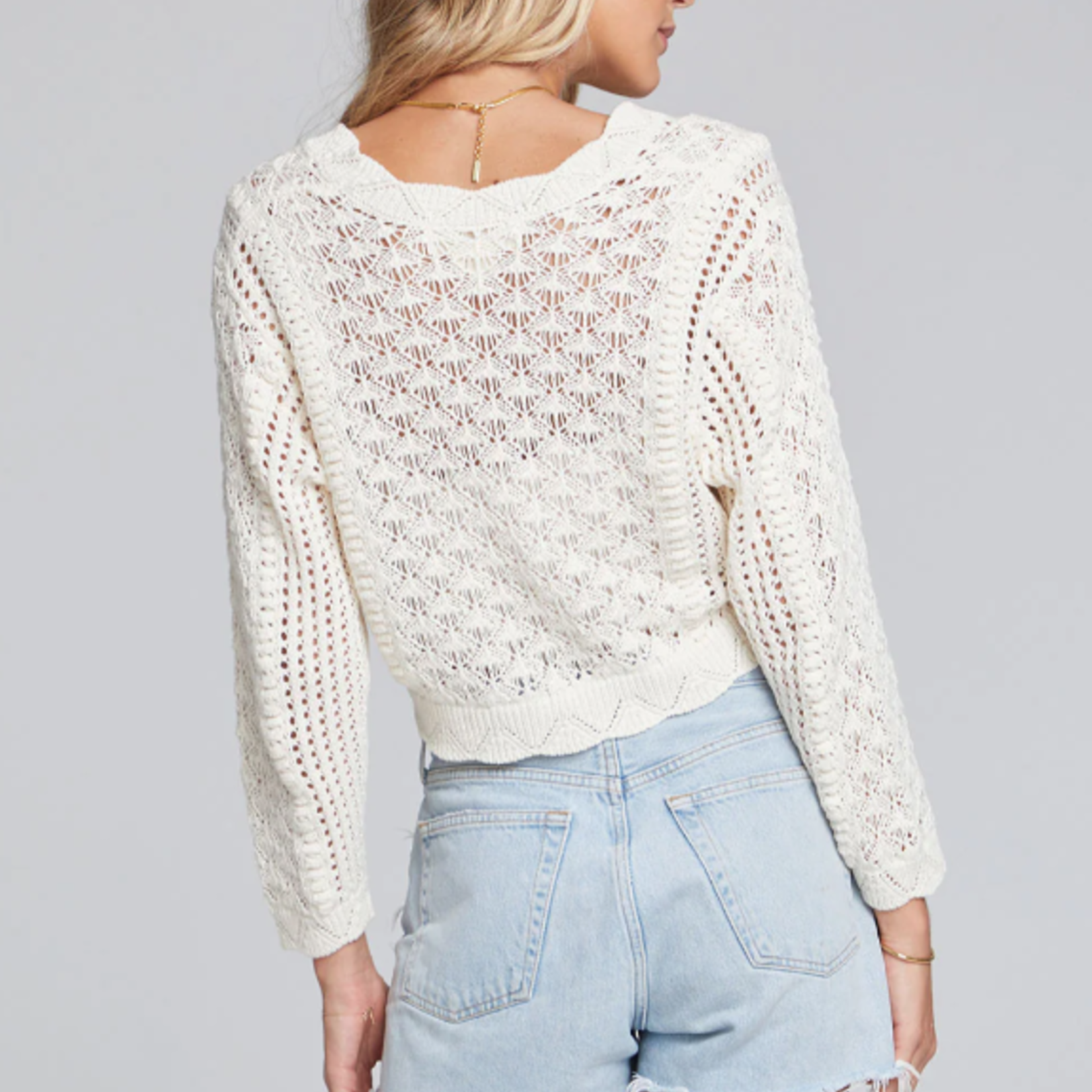 Tina Crochet Sweater