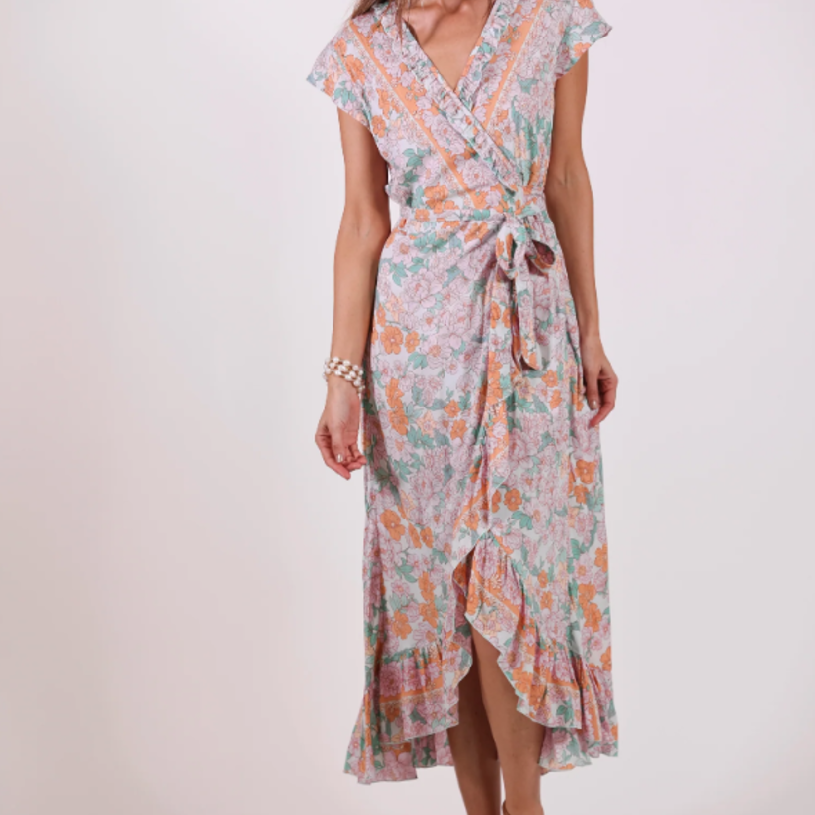 Havana Maxi Wrap Dress