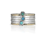 Azure Spinner Ring