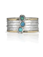 Azure Spinner Ring